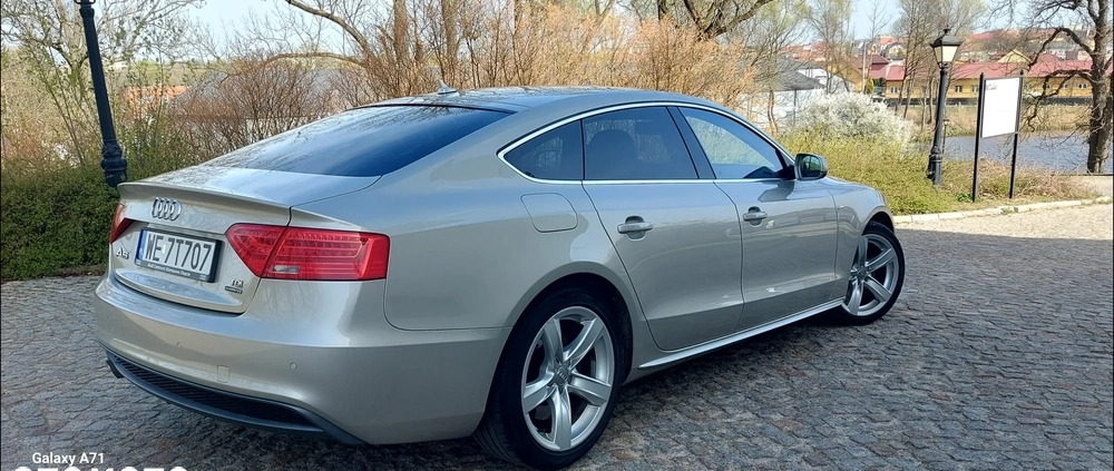 Audi A5 cena 76000 przebieg: 221750, rok produkcji 2016 z Gostynin małe 562